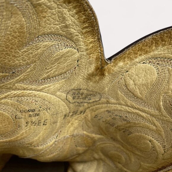 Nocona Brown Western Cowboy Boots - Picture 11 of 14